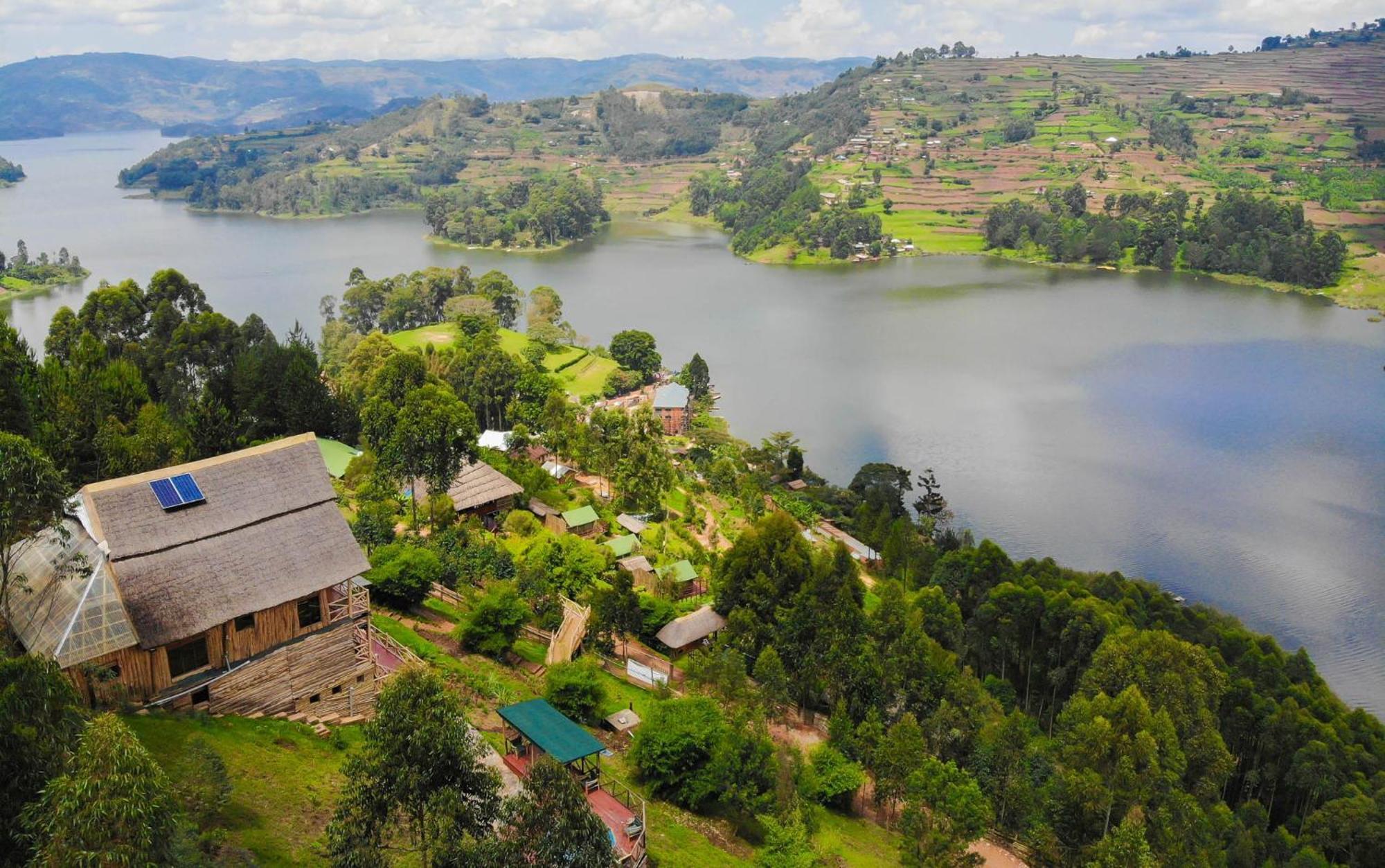 Hawk'S Eye Lodge Bunyonyi Kabale Rum bild