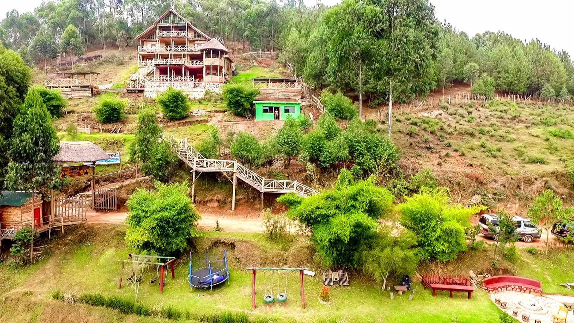 Hawk'S Eye Lodge Bunyonyi Kabale Rum bild